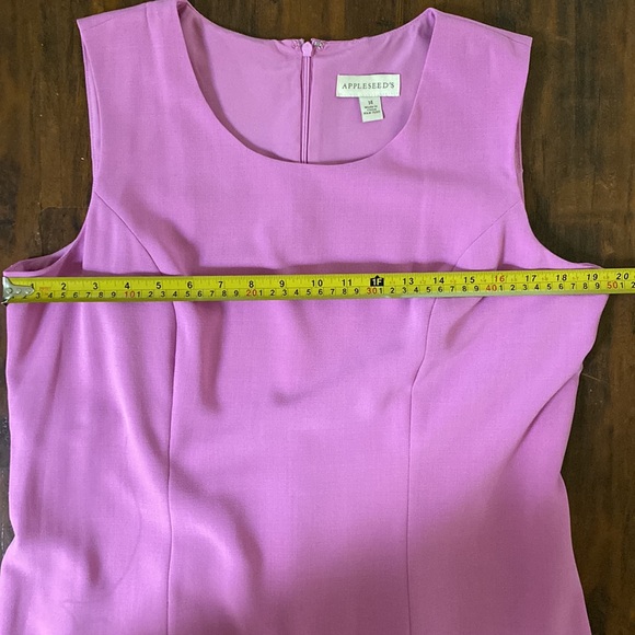 Appleseed Light Purple Blazer Coat & Sheath Dress Set Size 14 - Picture 8 of 13